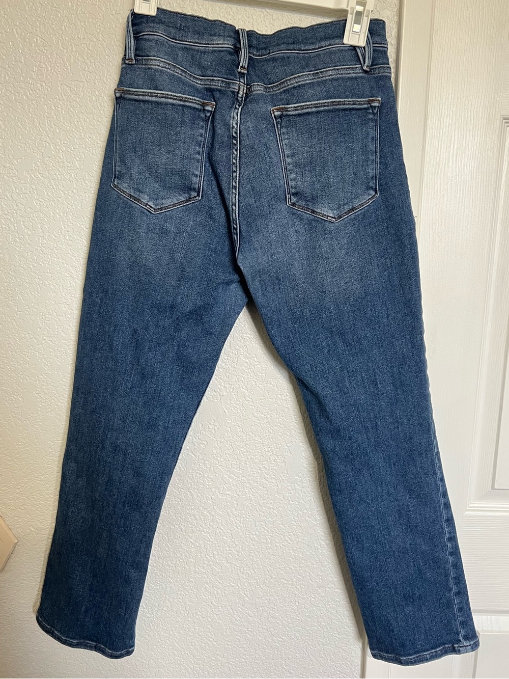 Frame Le High Straight Jeans in Bestia Medium Wash Size 31 - Picture 7 of 9